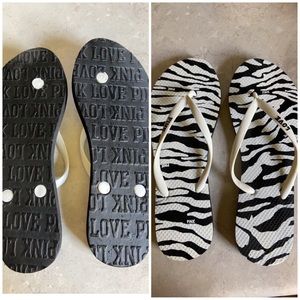 PINK flip flops